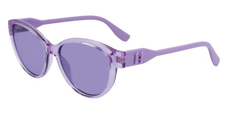 Karl Lagerfeld Purple Sunglasses – 100% UV Protection & Free  display picture 3