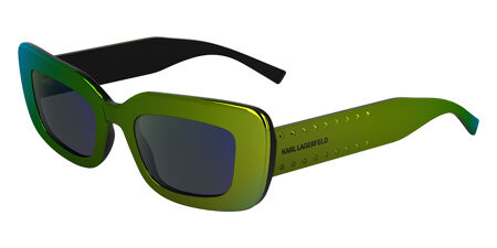 Karl Lagerfeld Unisex Sunglasses: Dark Green Frame, Green Lenses, NEW KARL LAGERFELD Sunglasses - green - Zalando main image 3