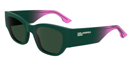Karl Lagerfeld Green Sunglasses – 100% UV Protection & Free  display picture 1