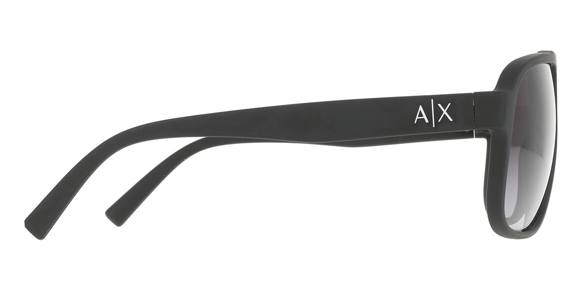 Armani Exchange AX4104S 80788G Pilot Matte Black Sunglasses