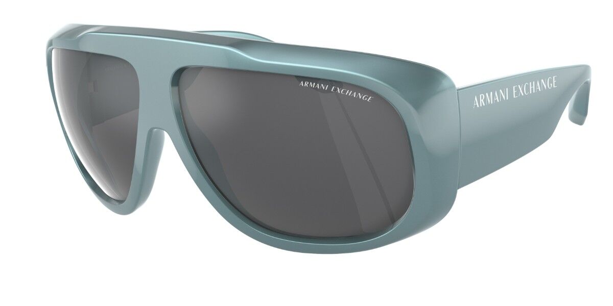 Armani Exchange AX4143SU 808787 Oversized Matte Black Sunglasses
