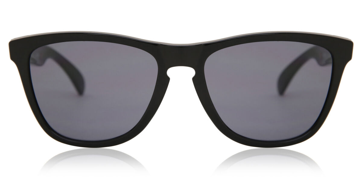 Oakley OO9013 FROGSKINS 24-306 Square Polished Black Sunglasses