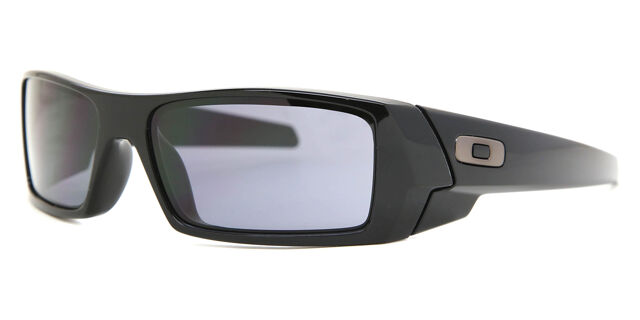Oakley OO9014 GASCAN 03-471 Rectangle Polished Black Sunglasses 