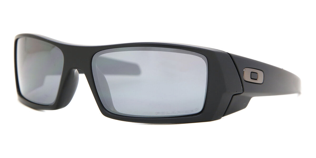 Oakley OO9014 GASCAN Polarized 12-856 Wraparound Matte Black