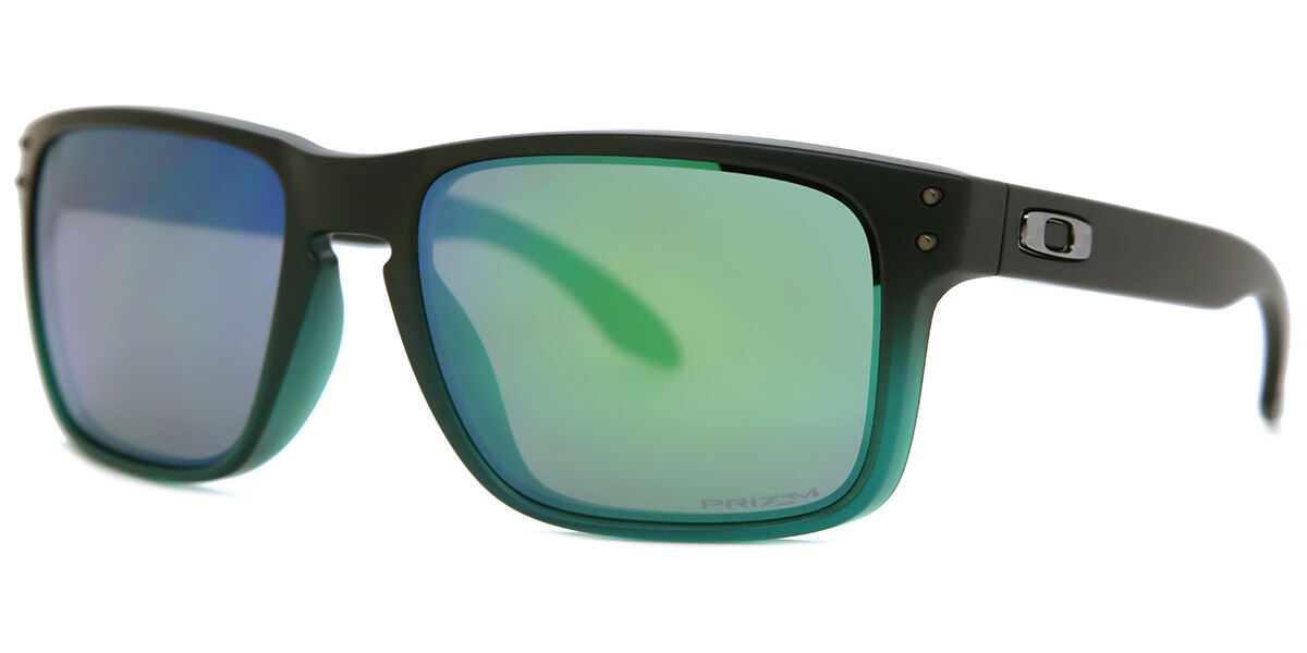 Oakley OO9102 HOLBROOK 9102E4 Square Gradient Jade Green