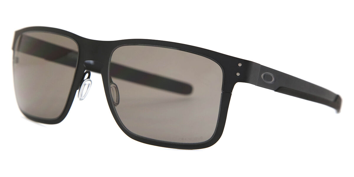 Oakley OO4123 HOLBROOK METAL 412311 Square Matte Black Sunglasses
