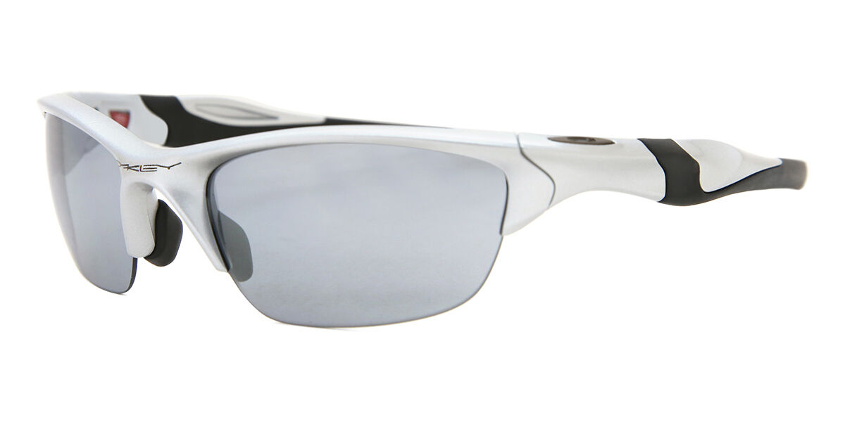 Oakley OO9153 HALF JACKET 2.0 Asian Fit 915302 Wraparound Silver