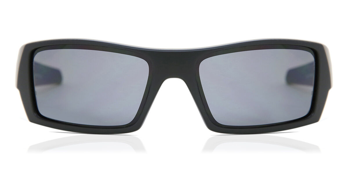 Oakley OO9014 GASCAN Polarized 11-122 Wraparound Matte Black