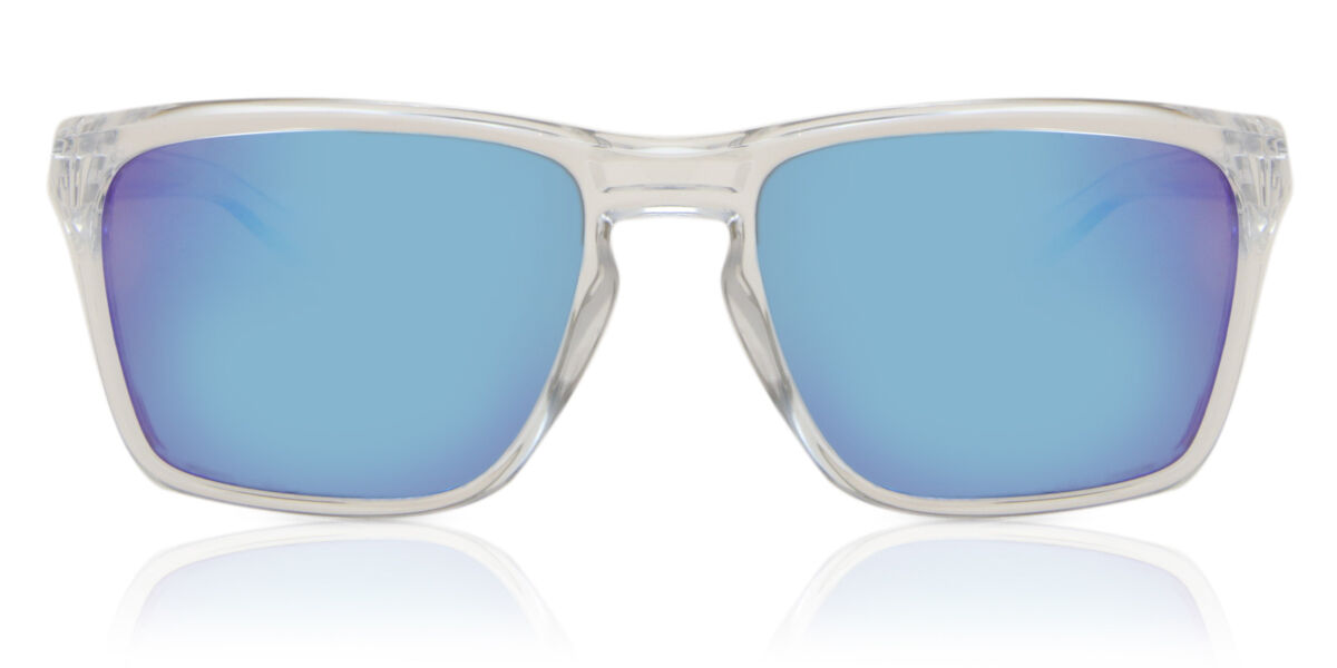 Oakley OO9448 SYLAS 944804 Rectangle Polished Clear Sunglasses