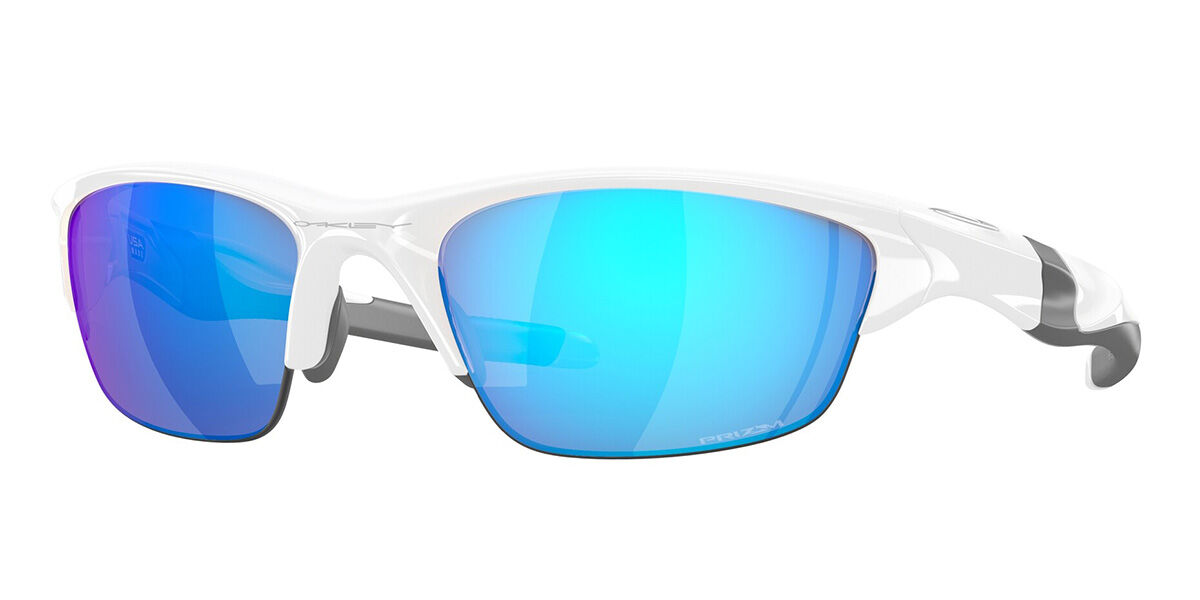 Oakley OO9153 HALF JACKET 2.0 Asian Fit 915302 Wraparound Silver