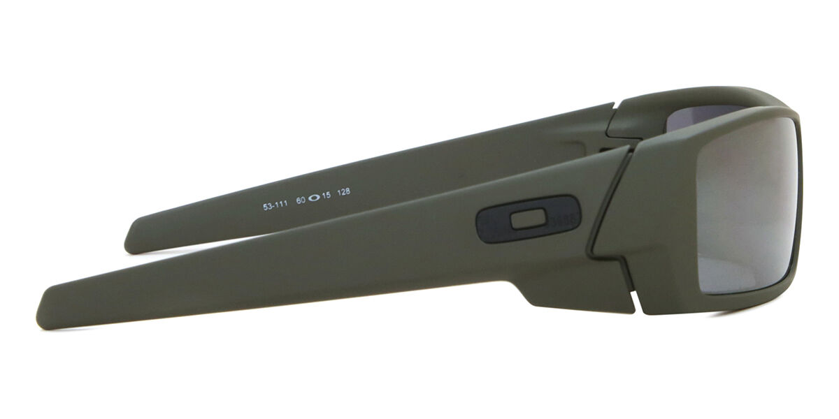 Oakley ゴーグル テリエモデル オリーブグリーン ミラー Oakley OO9014 GASCAN Polarized 53-111 Rectangle Mil Spec Green