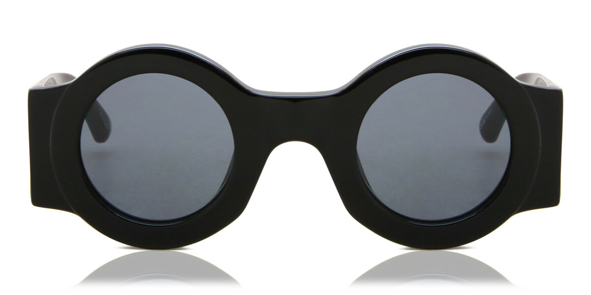 小物 DRIES VAN NOTEN ROUND SUNGLASSES Black Dries Van Noten Round Sunglasses | Shopbop