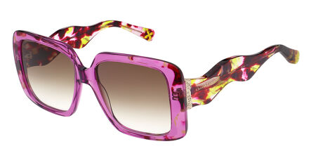 Christian Lacroix Women\'s Gradient Pink Fashion Sunglasses Vintage Christian Lacroix Square 7318 30 Sunglasses main image 4