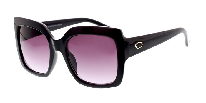 Oscar de la Renta OSS1327 001 Square Black Sunglasses  display picture 1