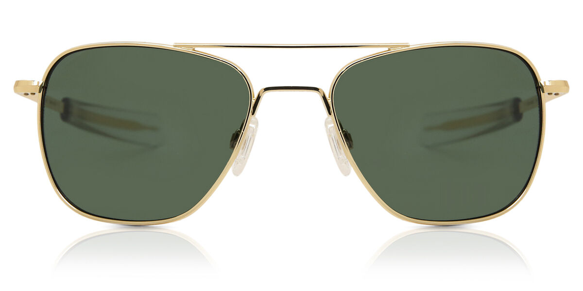 Randolph Engineering Aviator AF006 Pilot Gold Sunglasses