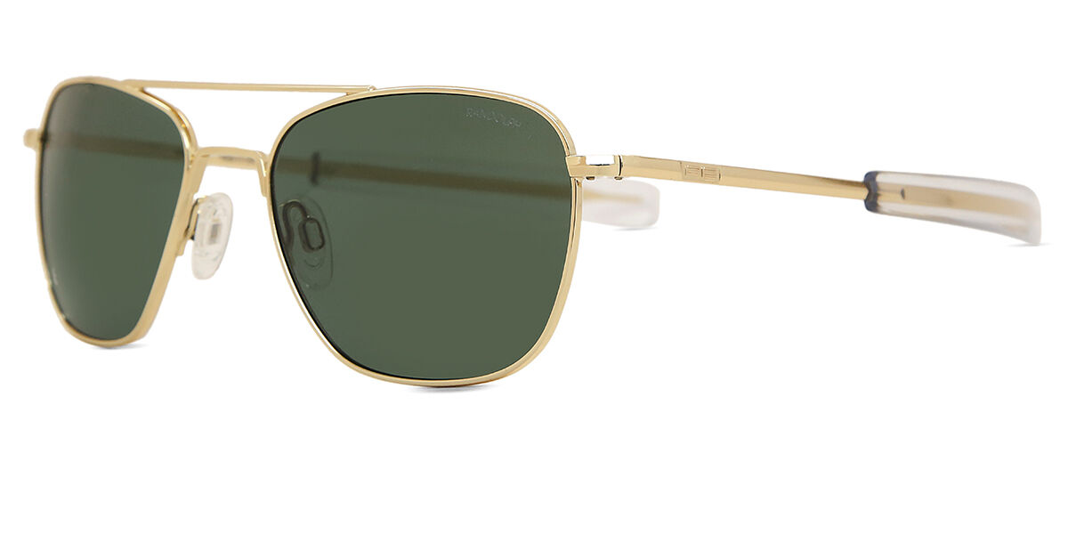 Randolph Engineering Aviator AF006 Pilot Gold Sunglasses