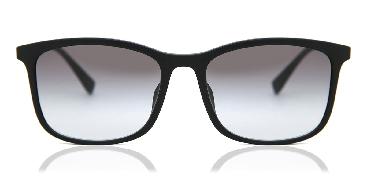 Prada Linea Rossa PS01TSF Asian Fit DG00A7 Square Black Sunglasses