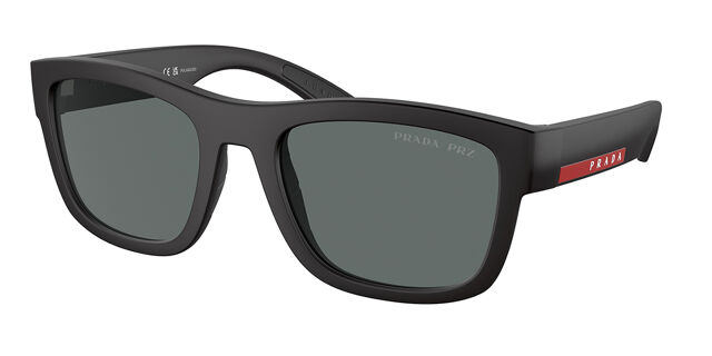 Prada Linea Rossa PS01ZS Polarized DG002G Square Black  display picture 3