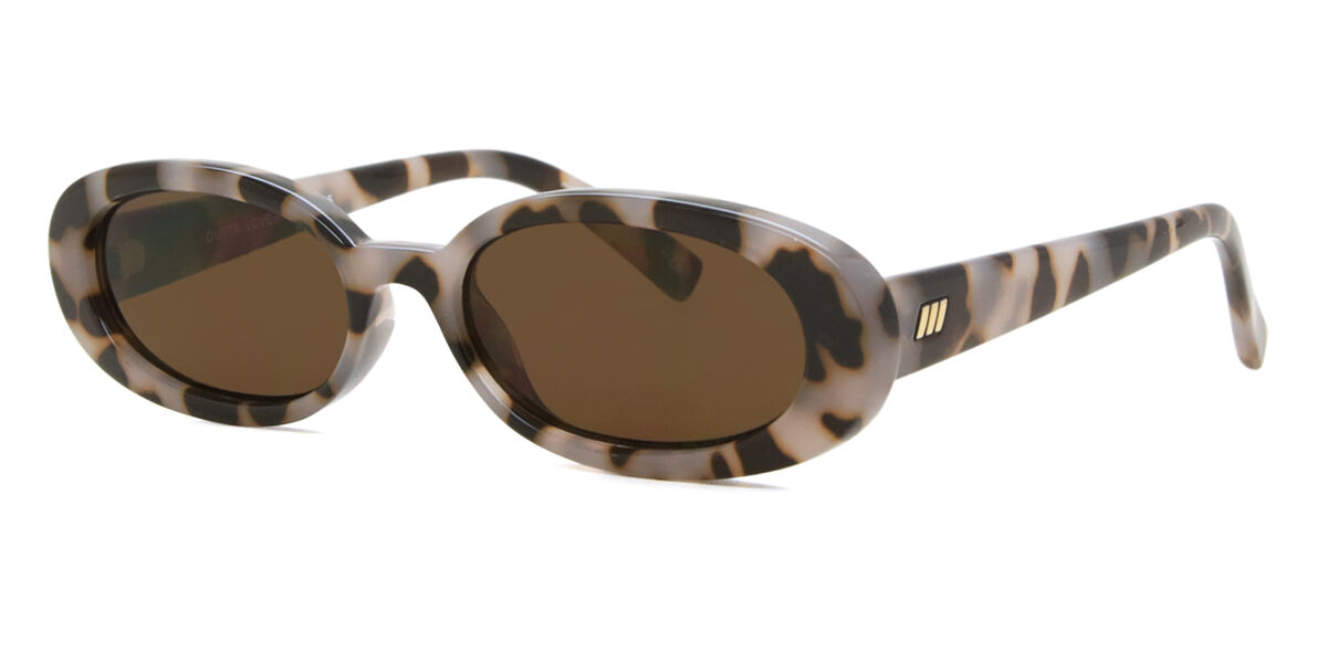 Le Specs OUTTA LOVE LSP2202446 Oval Cookie Tortoise Sunglasses
