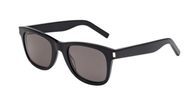 YSL Saint Laurent Wayfarer Sunglasses Rectangle Black Acetate Square Luxury $495 Saint Laurent SL M24K Oversize Square Acetate Sunglasses  main image 4