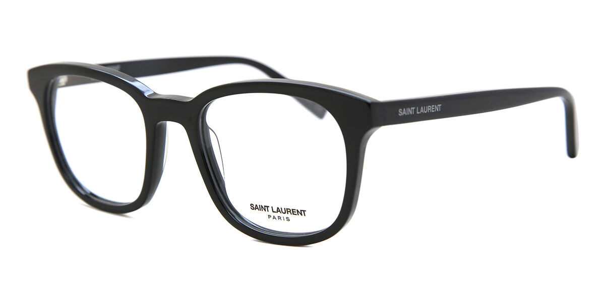 SAINT LAURENT サングラス SL459 001 Saint Laurent SL 459 001 Square Black Eyeglasses | SmartBuyGlasses US