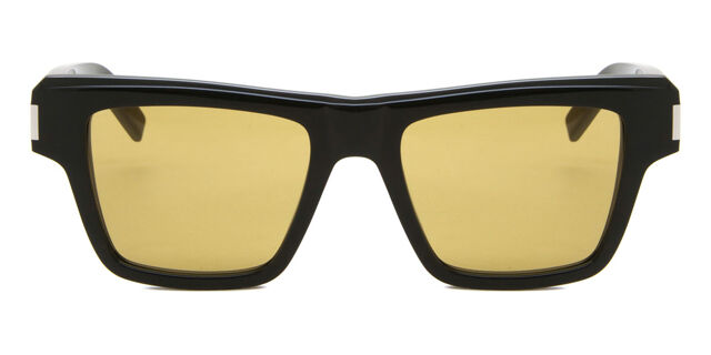 Saint Laurent SL 469 004 Square Shiny Black Sunglasses 