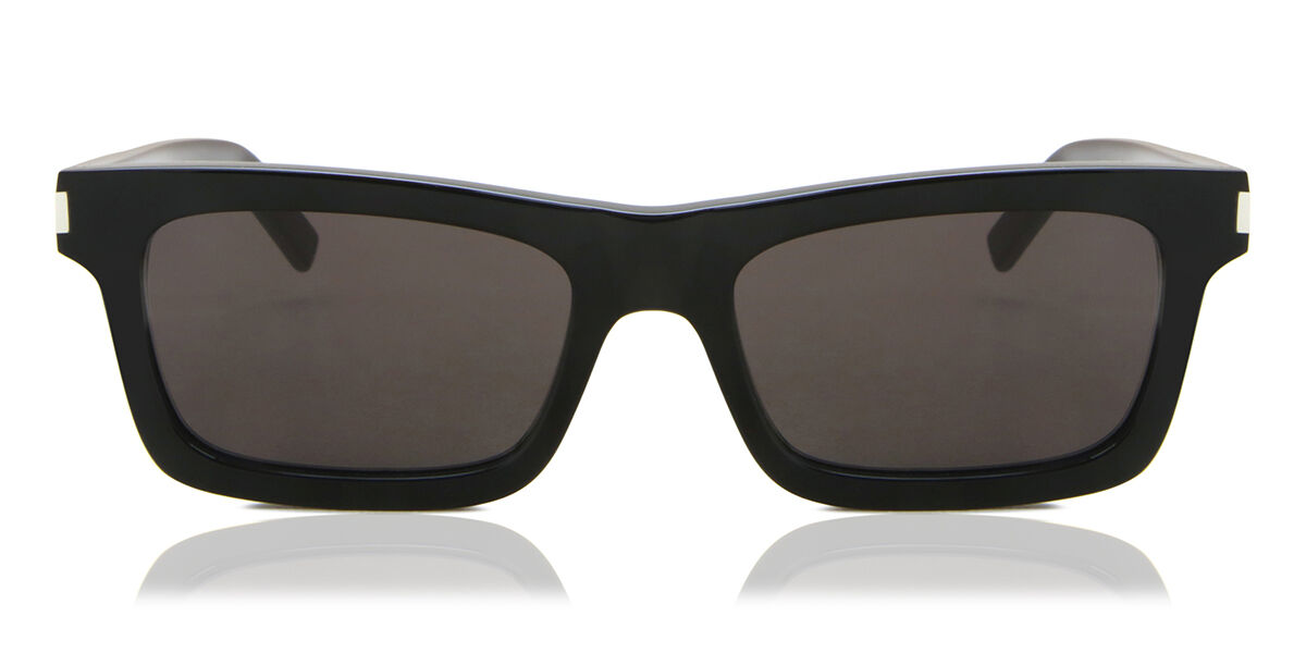 Saint Laurent SL 461 BETTY 001 Rectangle Black Sunglasses