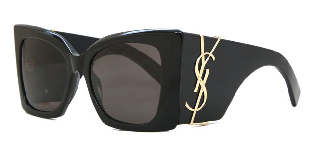 Saint Laurent SL M119 BLAZE 001 Cat Eye Black Sunglasses  display picture 3