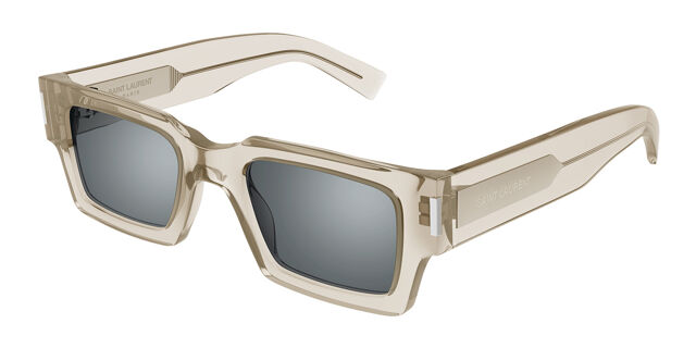 Saint Laurent SL 572 003 Rectangle Transparent Beige Brown  display picture 3