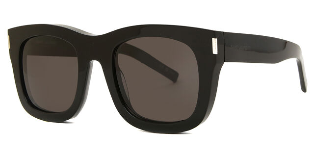Saint Laurent SL 650 MONCEAU 001 Square Black Sunglasses 