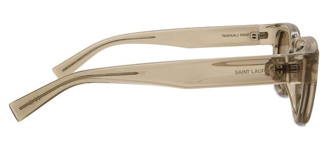 Saint Laurent SL 675 004 Oval Transparent Beige Brown  display picture 2