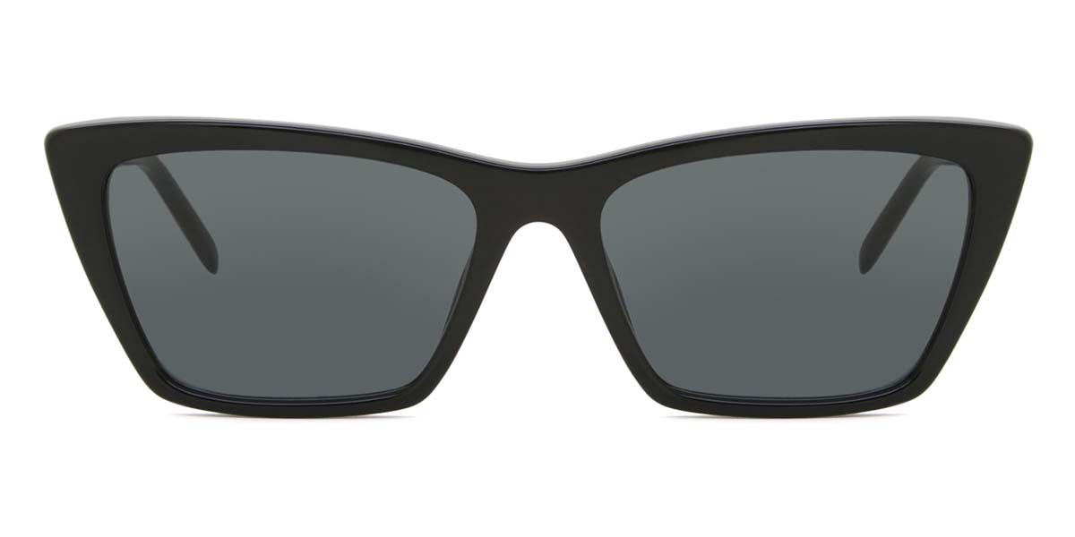 Saint Laurent SL 737 MICA THIN 001 Rectangle Black Sunglasses Saint Laurent SL 737 MICA THIN 001 Rectangle Black Sunglasses