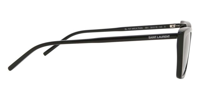 Saint Laurent SL 737 MICA THIN 001 Rectangle Black  display picture 3