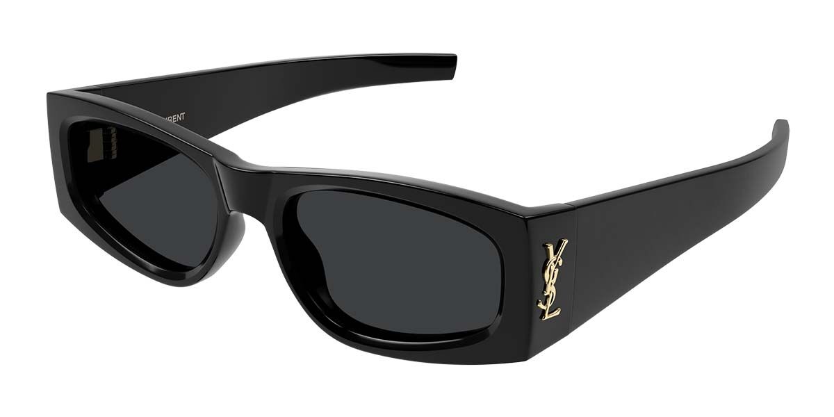 saint laurent サングラス　SL M140 Saint Laurent SL M140 001 Rectangle Black Sunglasses