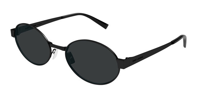 Saint Laurent SL 692 001 Oval Black Sunglasses  display picture 2