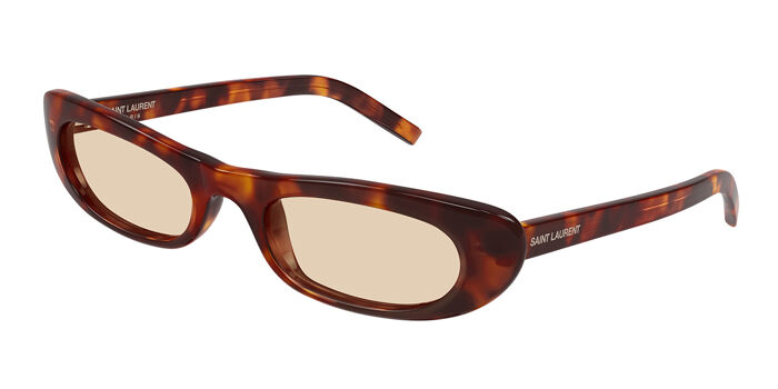 Saint Laurent SL 557 SHADE 004 Oval Transparent Light Brown  display picture 2