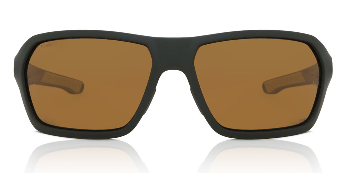 Under Armour UA RECON DLD/6A Rectangle Matte Green Sunglasses