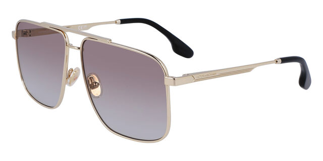 Victoria Beckham VB240S 770 Pilot Gold Sunglasses  display picture 2