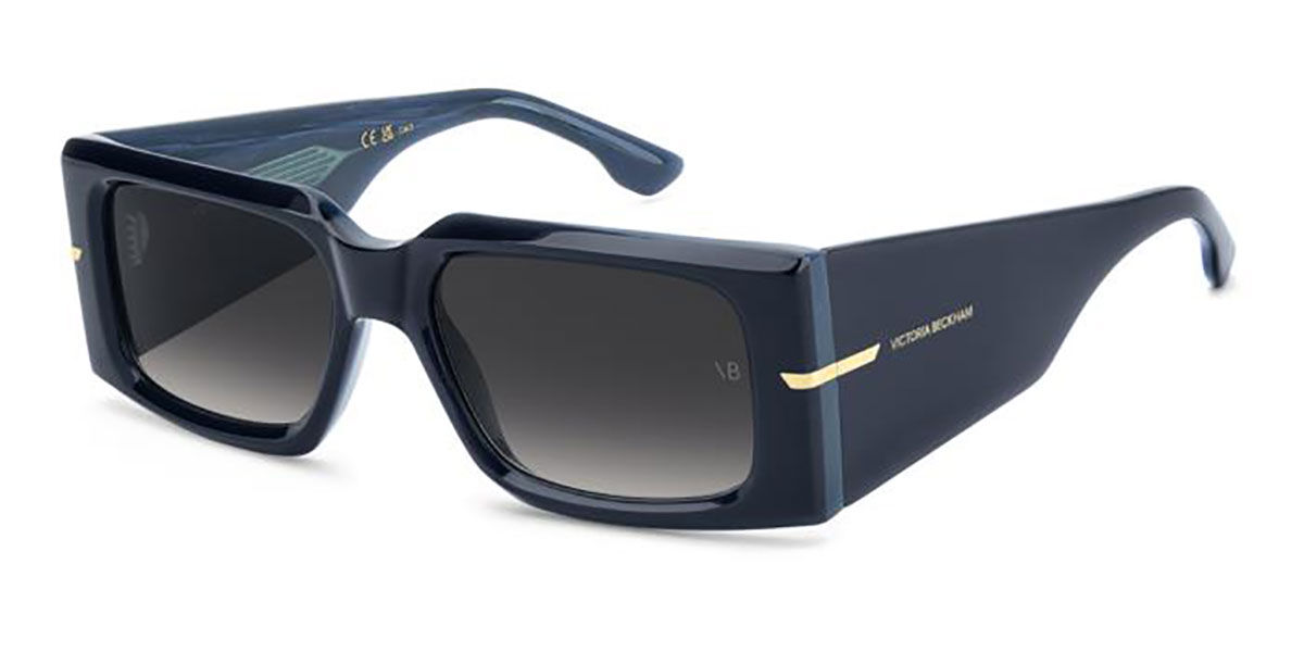 Victoria Beckham Blue Sunglasses – 100% UV Protection & Free