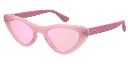 Havaianas Pink Cat-Eye Sunglasses Havaianas NORONHA/S Ladies Cateye Sunglasses Matte Purple  main image 3