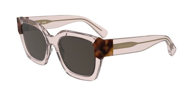 Longchamp Brown Tortoise Gradient Women\'s Sunglasses Longchamp Brown Gradient Round Ladies Sunglasses LO697S 701  main image 3