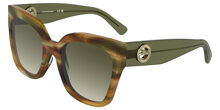 Longchamp LO705S 690 Oversized Tortoise Sunglasses  display picture 2