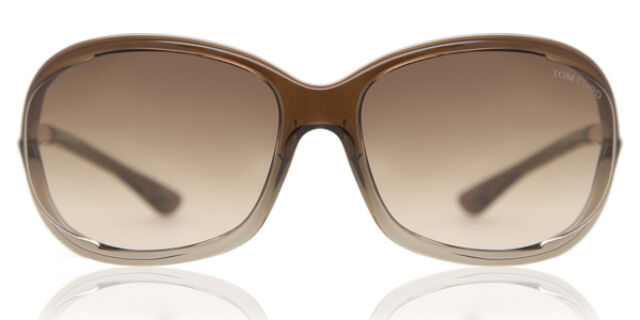 Tom Ford Jennifer TF8 38F Oversized Bronze Gradient Women\'s Sunglasses UV400 Tom Ford Jennifer FT0008 38F - Sunglasses for Woman  main image 4