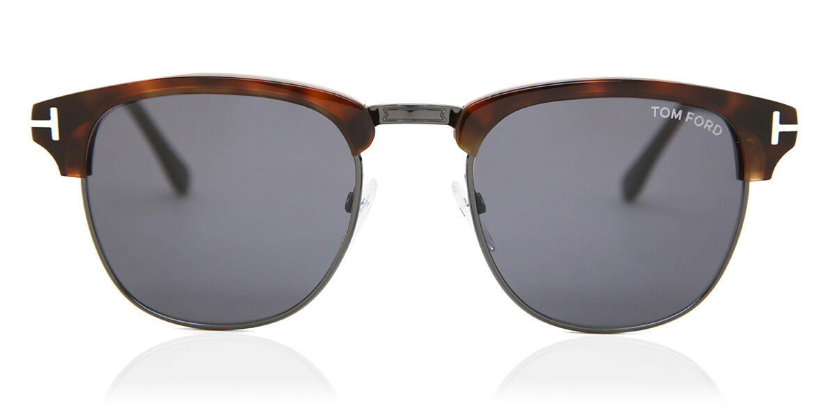 トムフォード ヘンリー TOM FORD Henry TF248 52A Tom Ford FT0248 HENRY 52A Browline Dark Tortoise Sunglasses