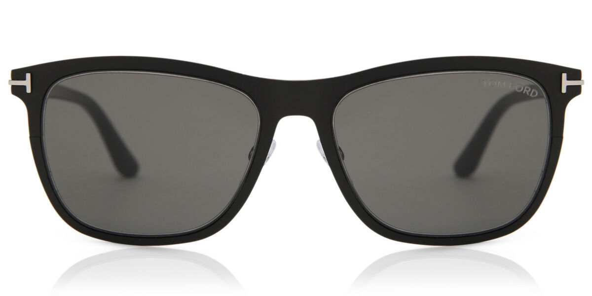Tom Ford FT0646 01N Square Black Sunglasses | SmartBuyGlasses US
