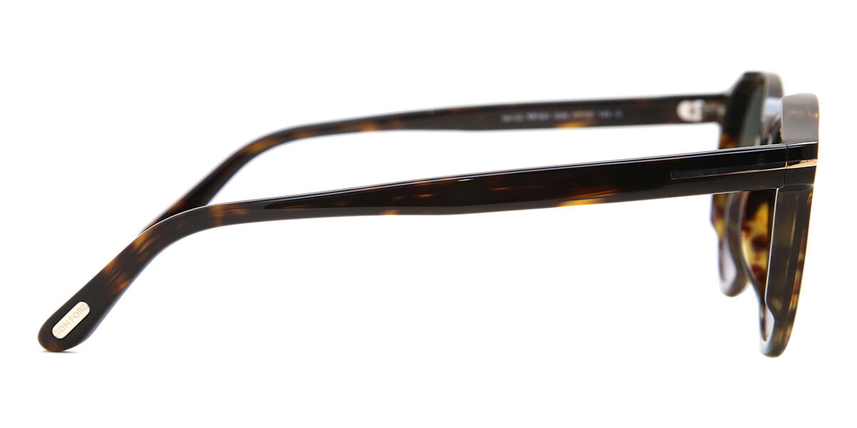 Tom Ford FT0591 IAN-02 52N Square Tortoise Sunglasses