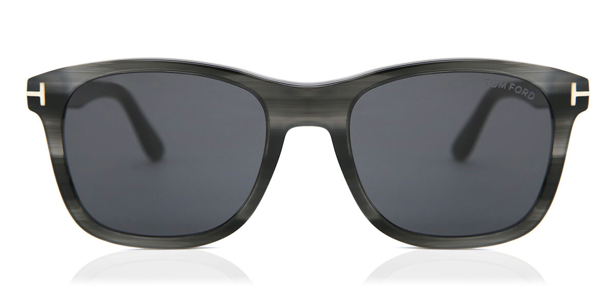 Tom Ford FT0595 ERIC-02 52N Square Tortoise Sunglasses