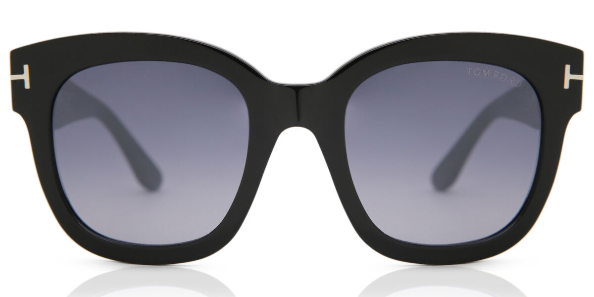 Tom Ford FT0613 BEATRIX-02 01C Square Black Sunglasses