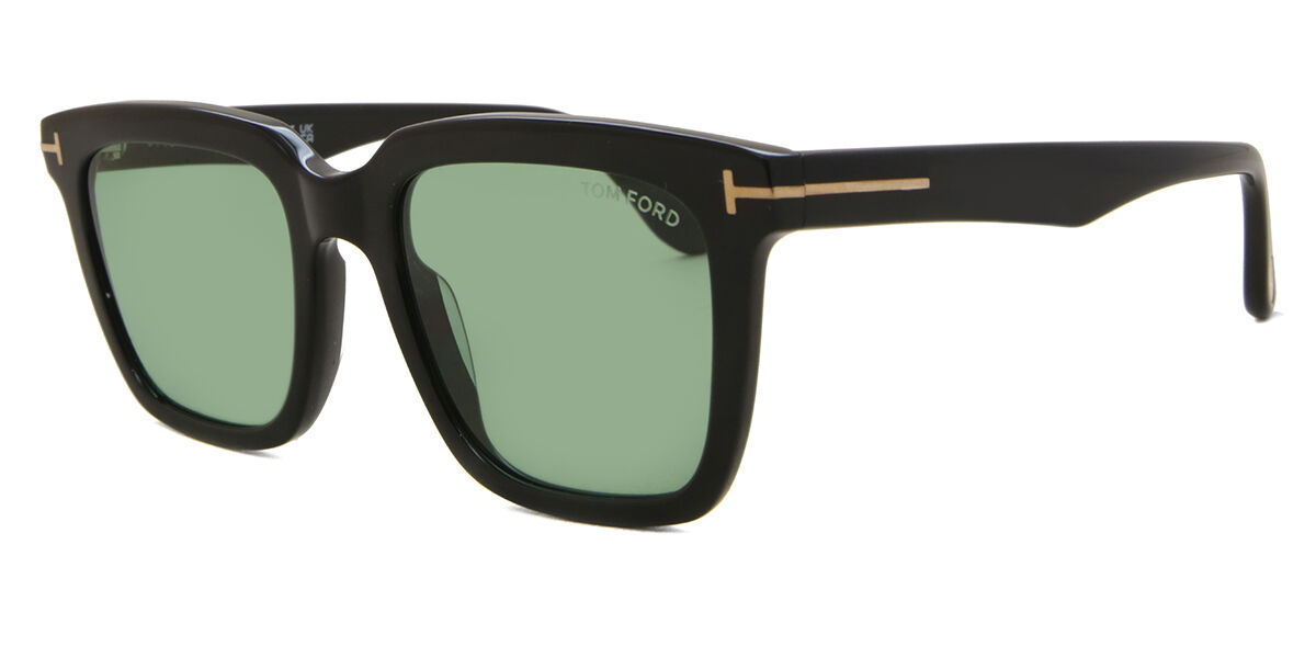 Tommmy Tom Ford FT0646 01N Square Black Sunglasses | SmartBuyGlasses US
