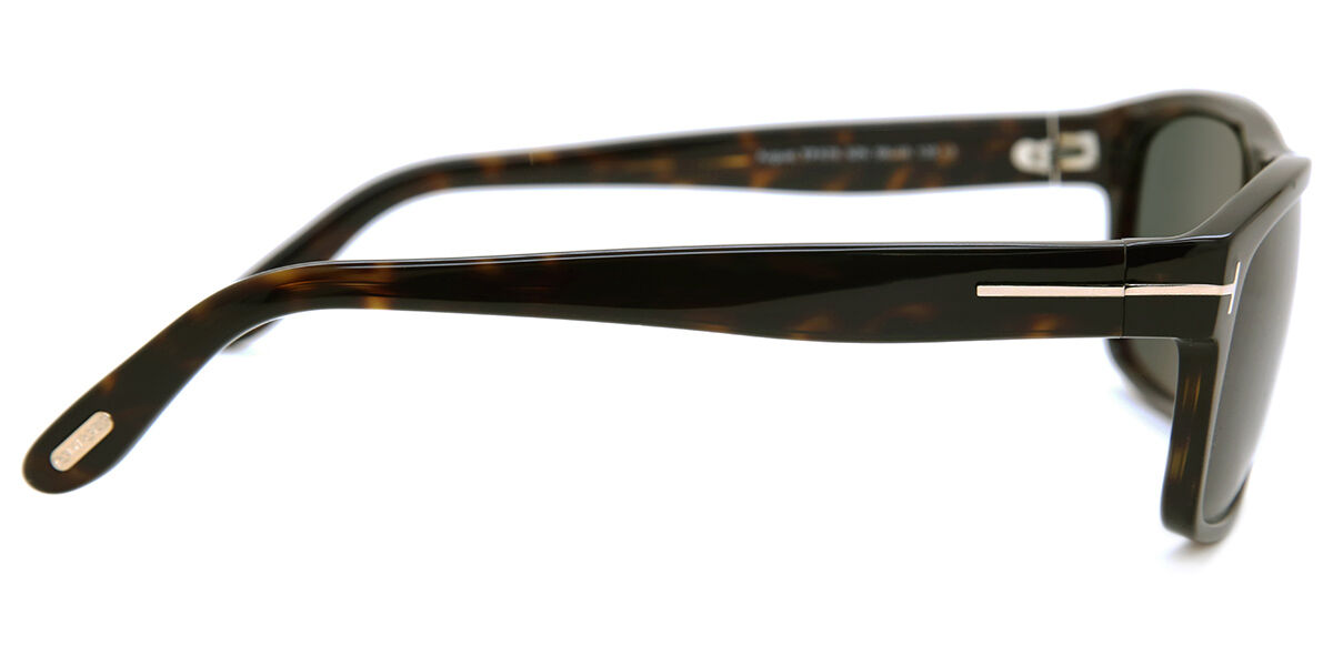Tom Ford FT0678 AUGUST 52N Rectangle Tortoise Sunglasses